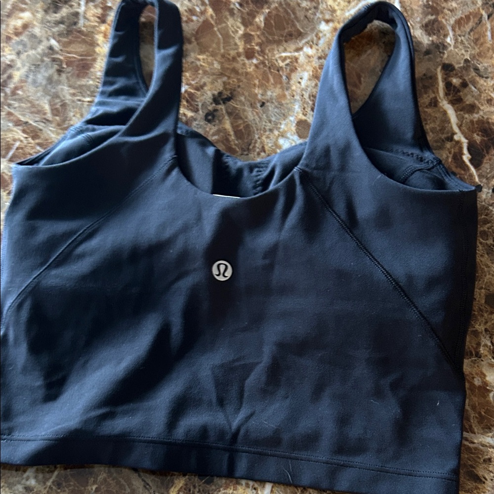 lululemon athletica Black Sports drop top